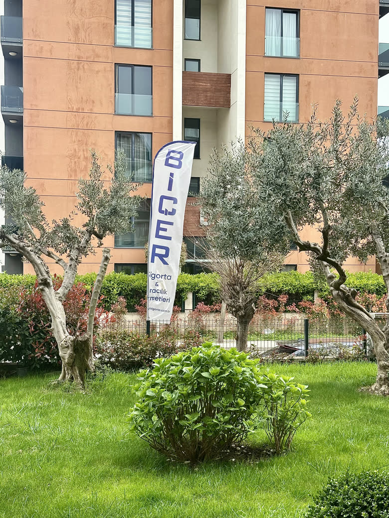 Biçer Sigorta Mudanya tanıtım bayrağı
